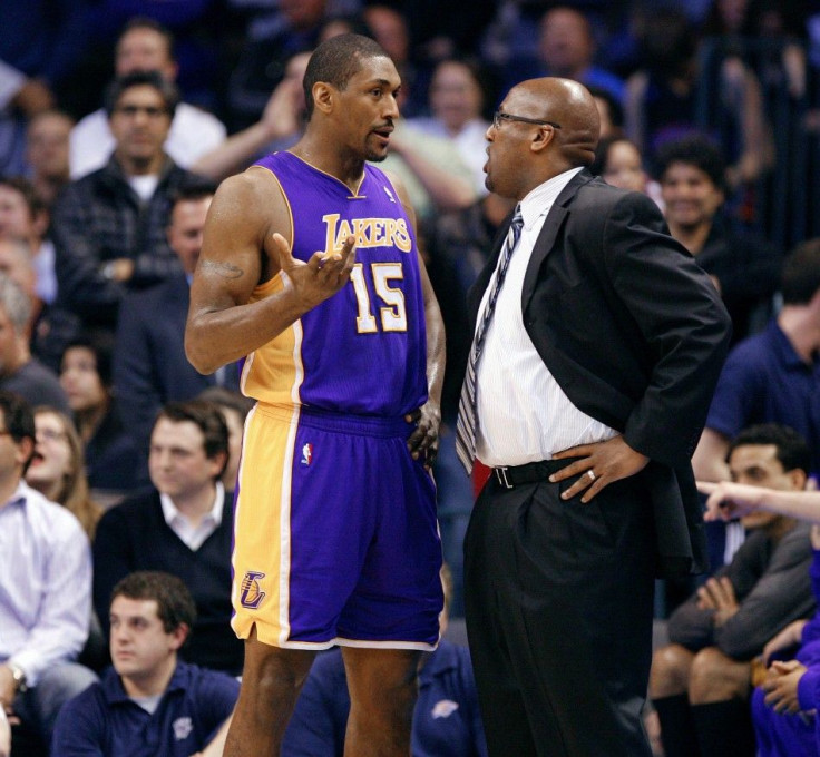 Metta World Peace will miss seven games due to a suspension.