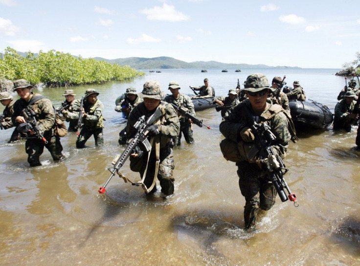 U.S. and Filipino Marines