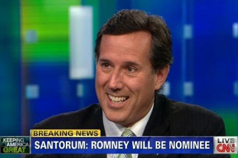 Did Rick Santorum Just Endorse Mitt Romney? Draw Your Own Conclusion [VIDEO]