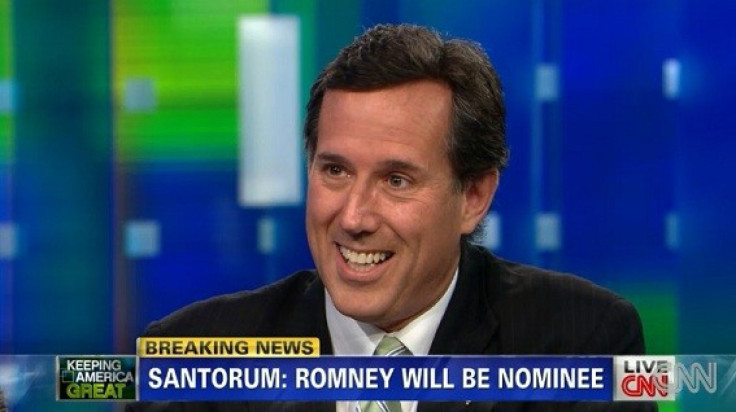 Did Rick Santorum Just Endorse Mitt Romney? Draw Your Own Conclusion [VIDEO]