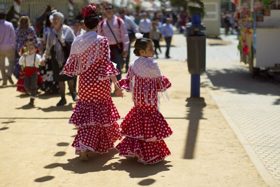 The Feria de abril de Sevilla Seville April Fair