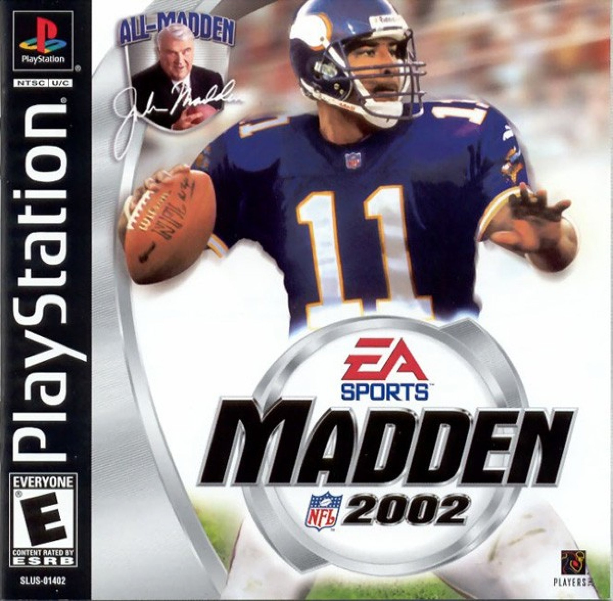 Madden NFL Cover Curse - Duante Culpepper 2002