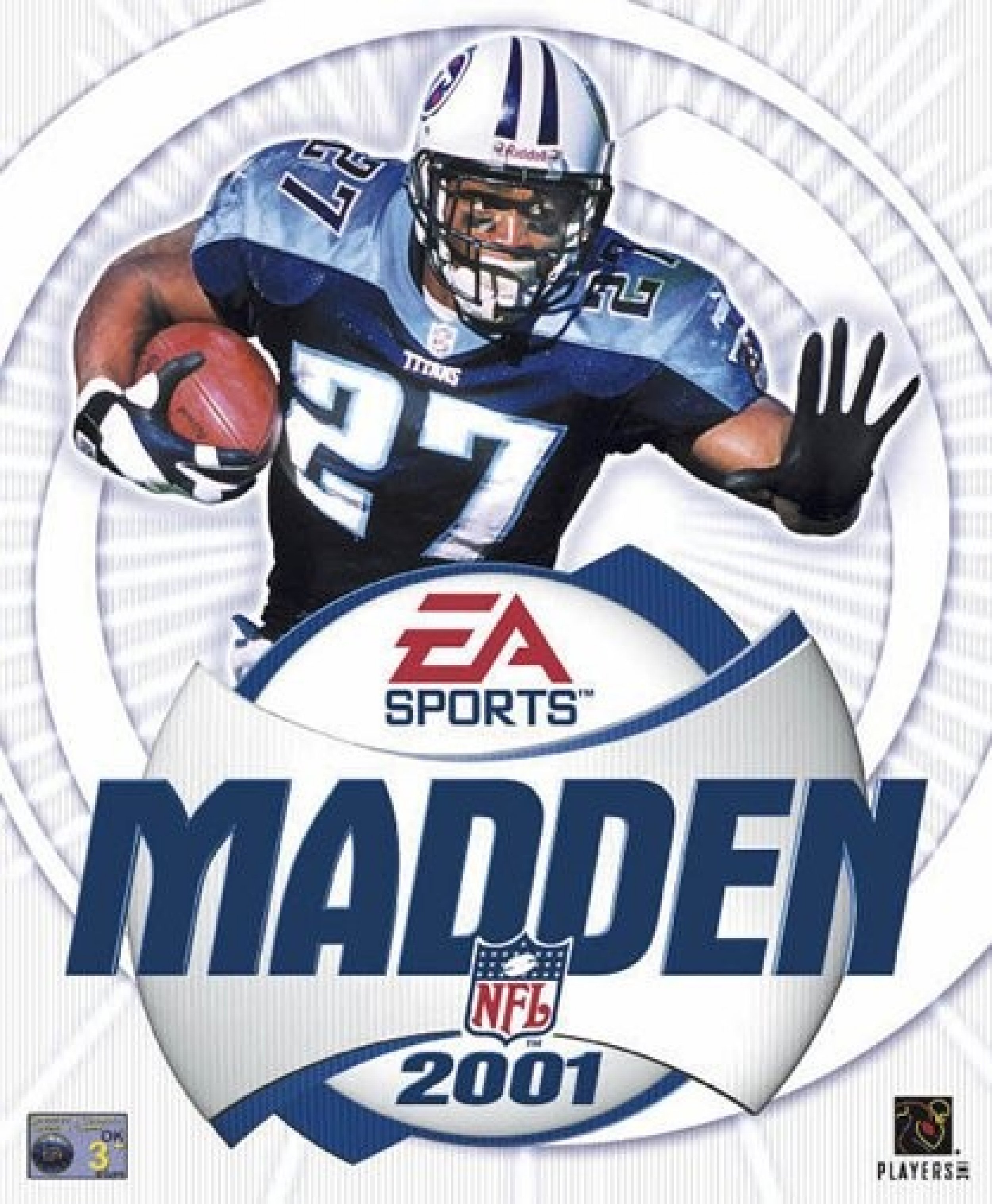 Madden NFL Cover Curse - Eddie George 2001