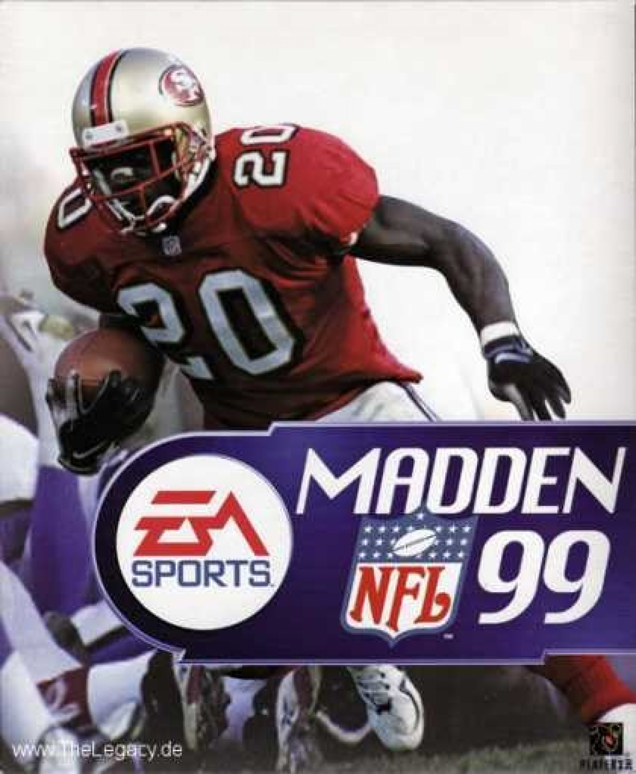 Madden NFL Cover Curse - Garrison Hearst 1999