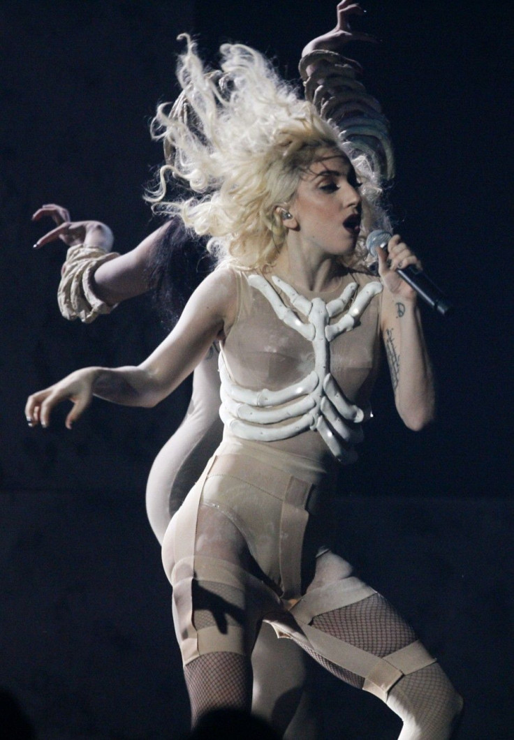 Lady Gaga performs at the 2009 American Music Awards in Los Angeles