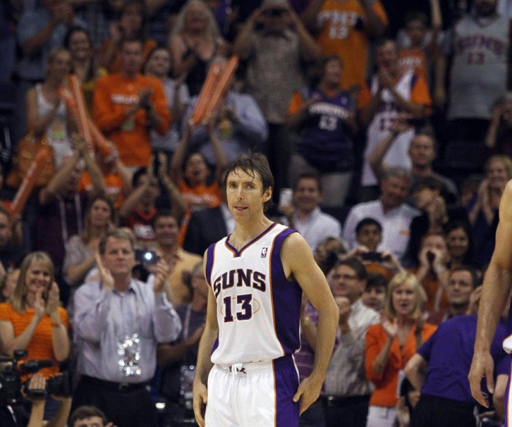 Steve Nash has played 15 seasons in the NBA.