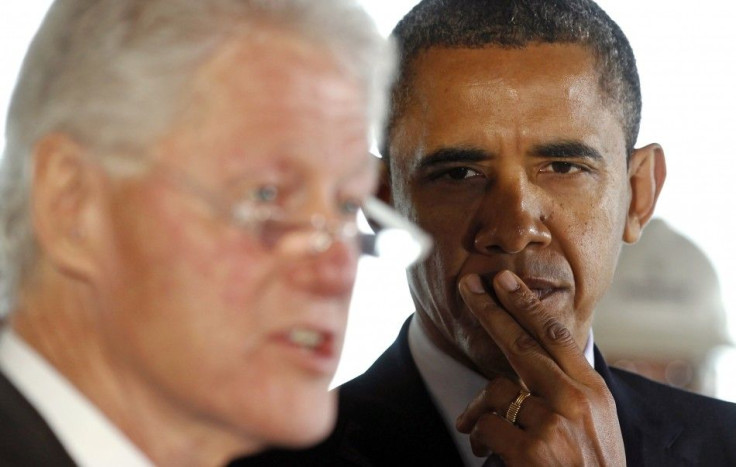 Bill Clinton And Barack Obama 