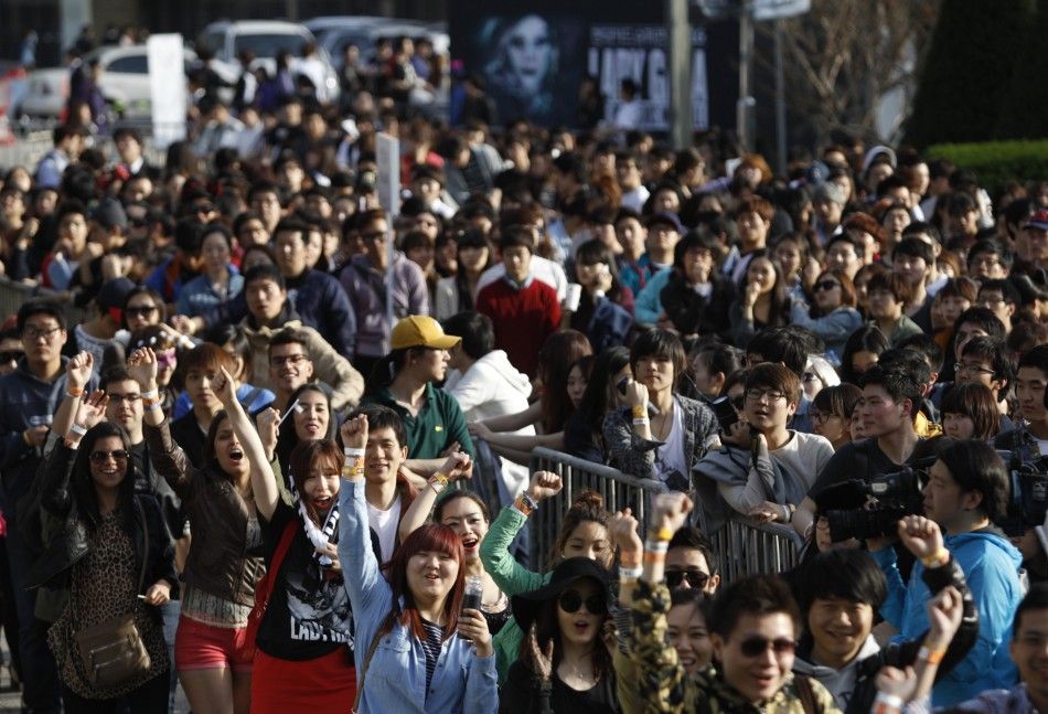 Lady Gaga Fans in South Korea