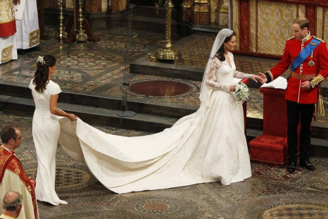 Kate Middleton in Wedding Dress