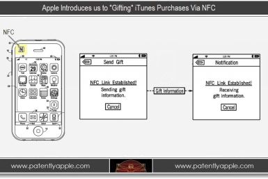 iPhone 5 Features - Apple Develops NFC Patent For Gift-Giving Through iTunes