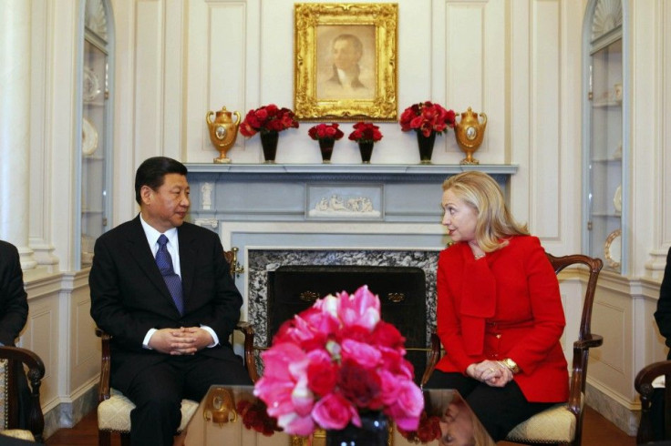 Clinton and Xi