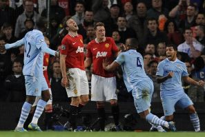 Watch highlights of the all-important Manchester derby at the Etihad.