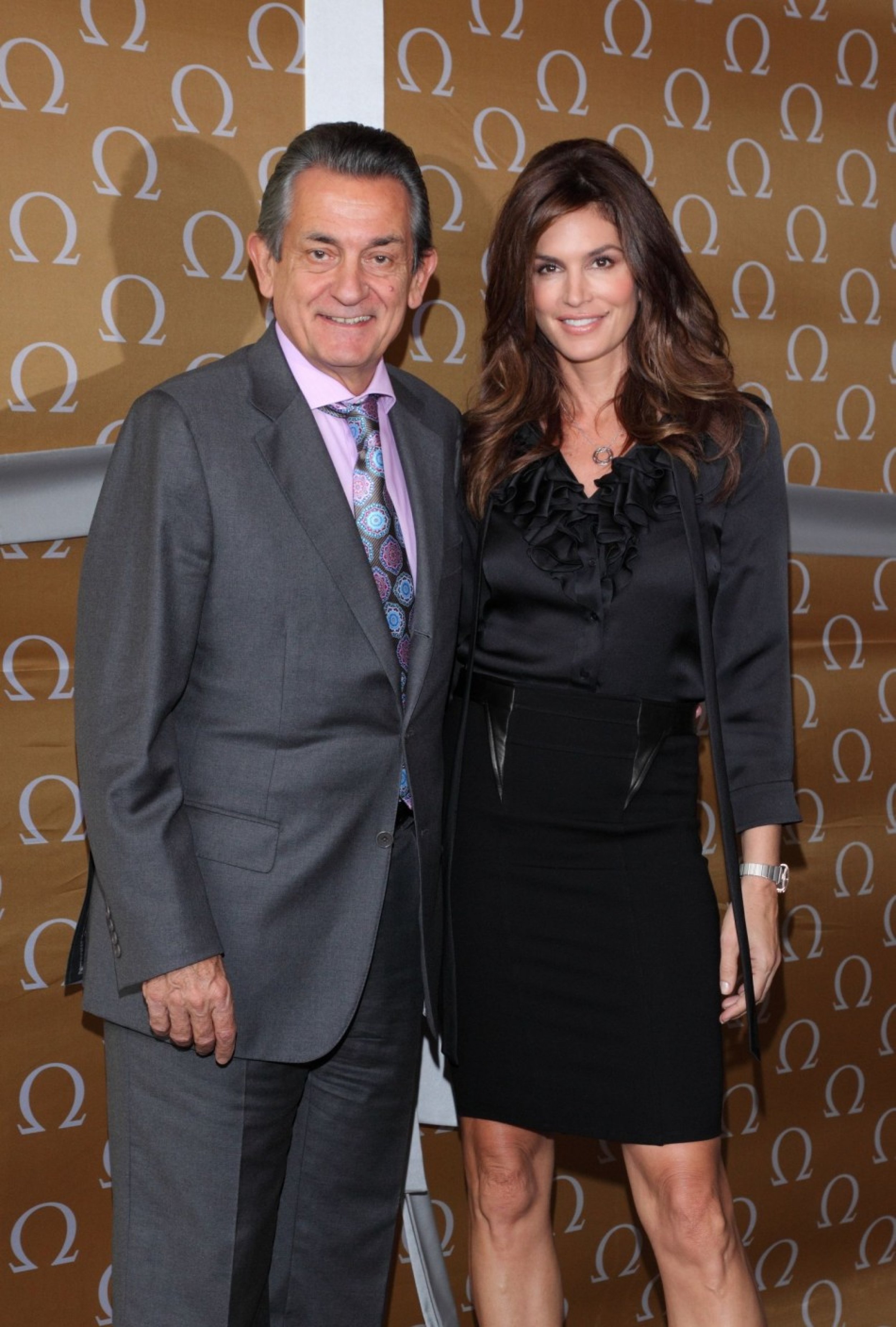 Supermodel Cindy Crawford Celebrates Omegas New Gum Boutique Launch