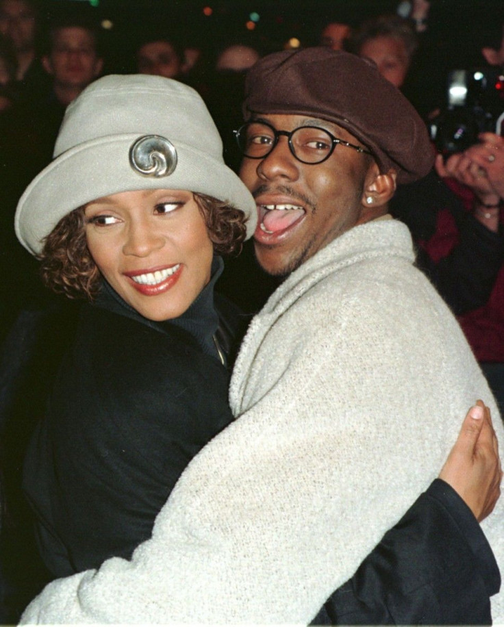 Whitney Houston and Bobby Brown 