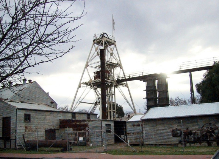 Gold mine in Bendigo, Australia