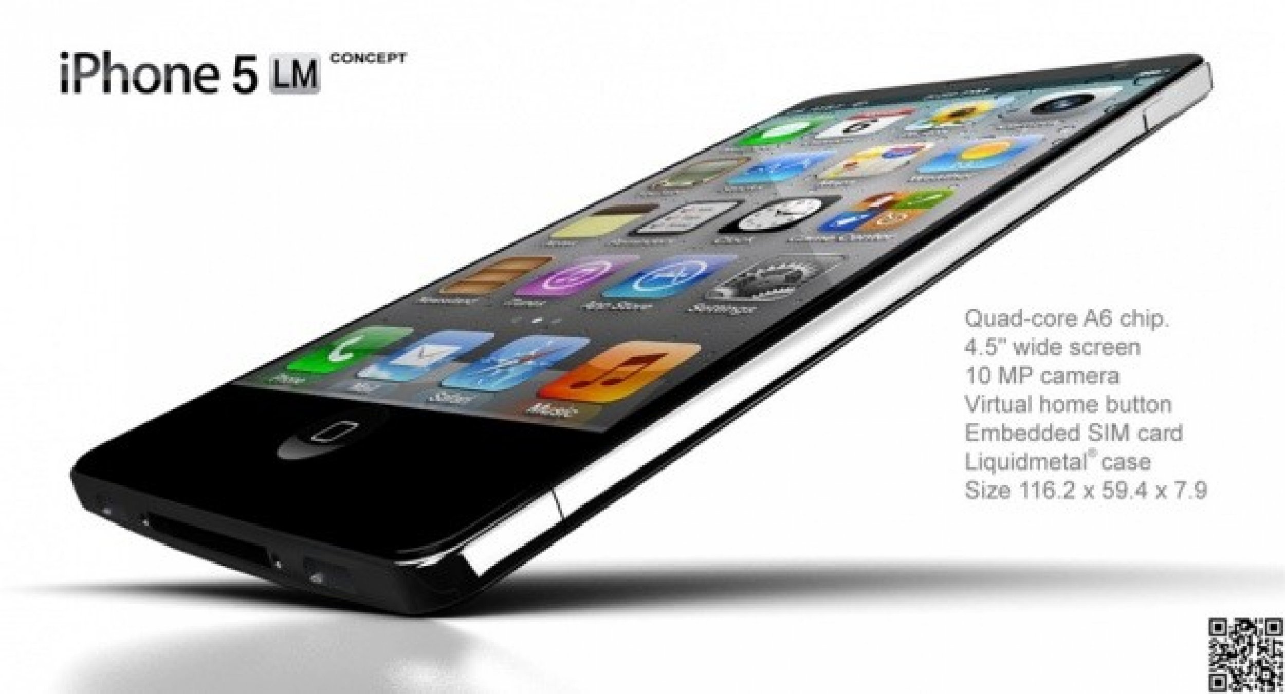 Liquid Metal iPhone 5 Concept - French Designer Antoine Brieux Interprets Apples Rumored Specs