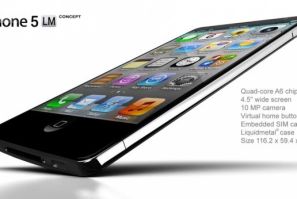 Liquid Metal iPhone 5 Concept - French Designer Antoine Brieux Interprets Apple's Rumored Specs
