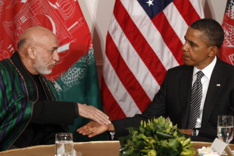 Obama Karzai