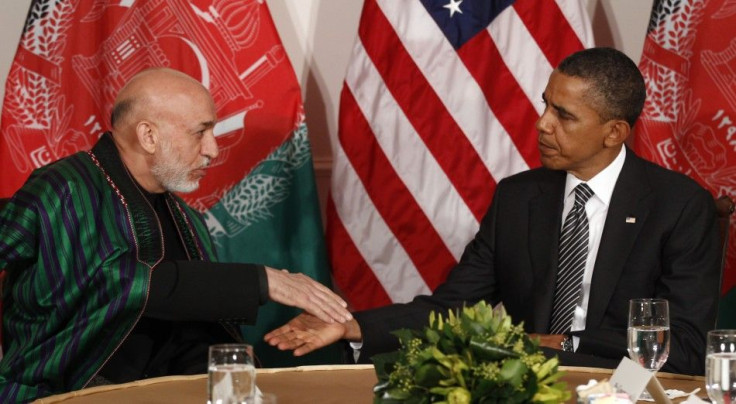 Obama Karzai