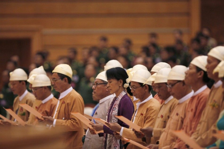 Suu Kyi will now lead her fight for democracy from her new seat in parliament.