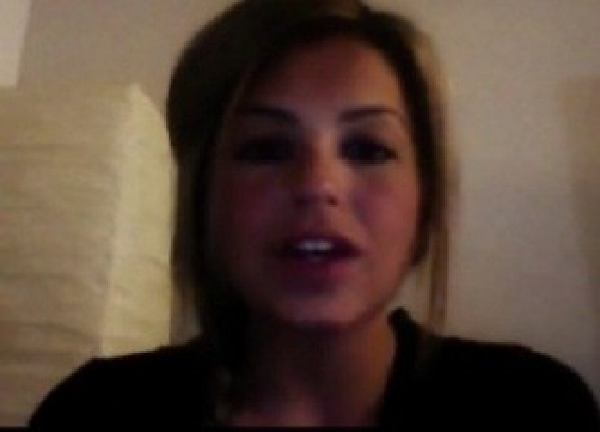 A screengrab taken from a YouTube video that Phillips has also claimed is her.