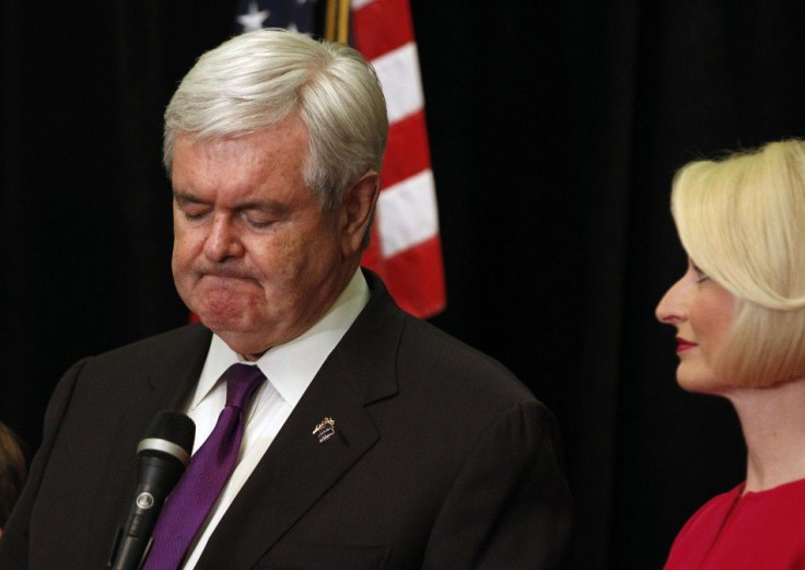Newt Gingrich Drops Out of 2012 Race, Supports Romney