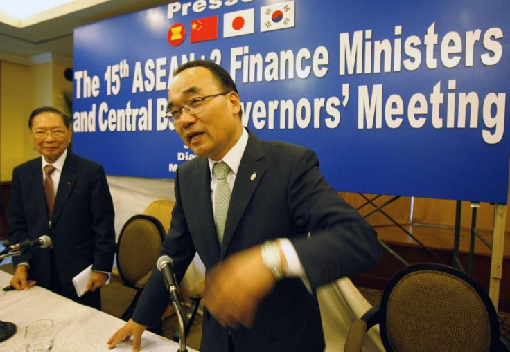 Asean+3, South Korean Finance Minister Bahk Jae-wan