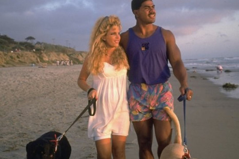 Seau and DeBoer together in the early 90s prior to the birth of their children.
