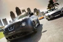The Nissan Juke-R trounced some of Dubai&#039;s finest supercars.
