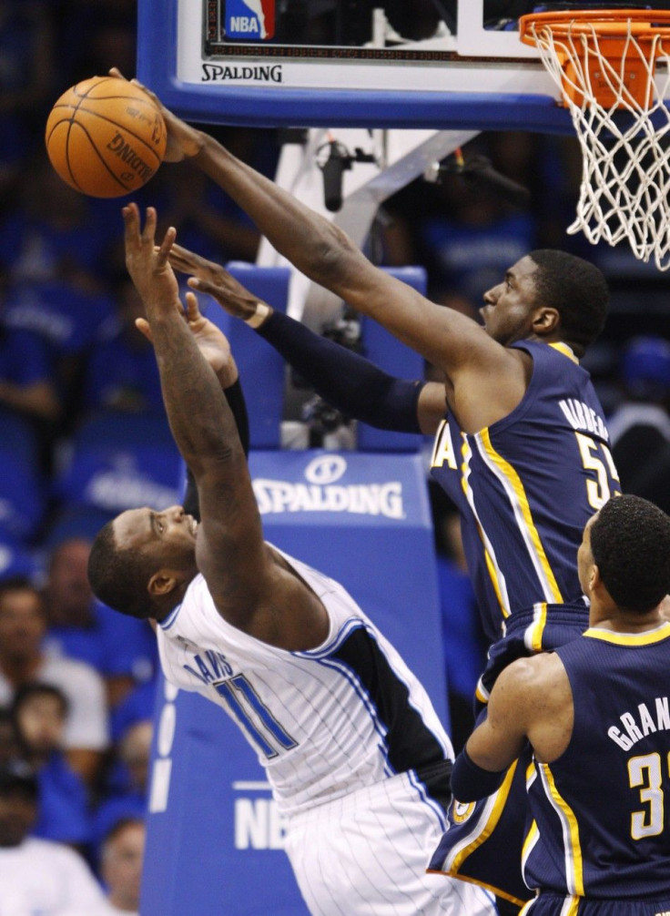 The Orlando Magic and Indiana Pacers square off at 2 p.m. ET.