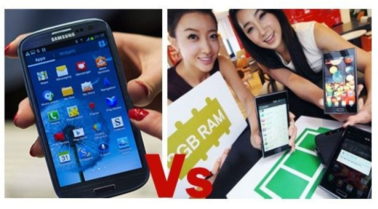 Samsung Galaxy S3 vs LG Optimus LTE 2: Can LG Revamp Its Status And Beat The Biggie With 2GB RAM And 2150mAh Battery?