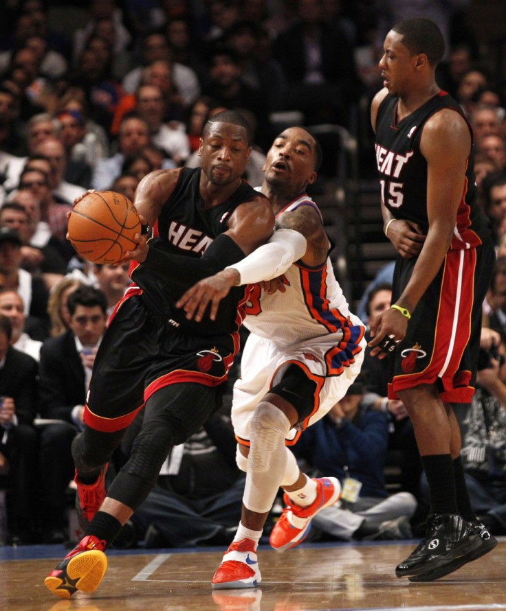 The Knicks and Heat tip off game 4 at 3:30 p.m. ET.