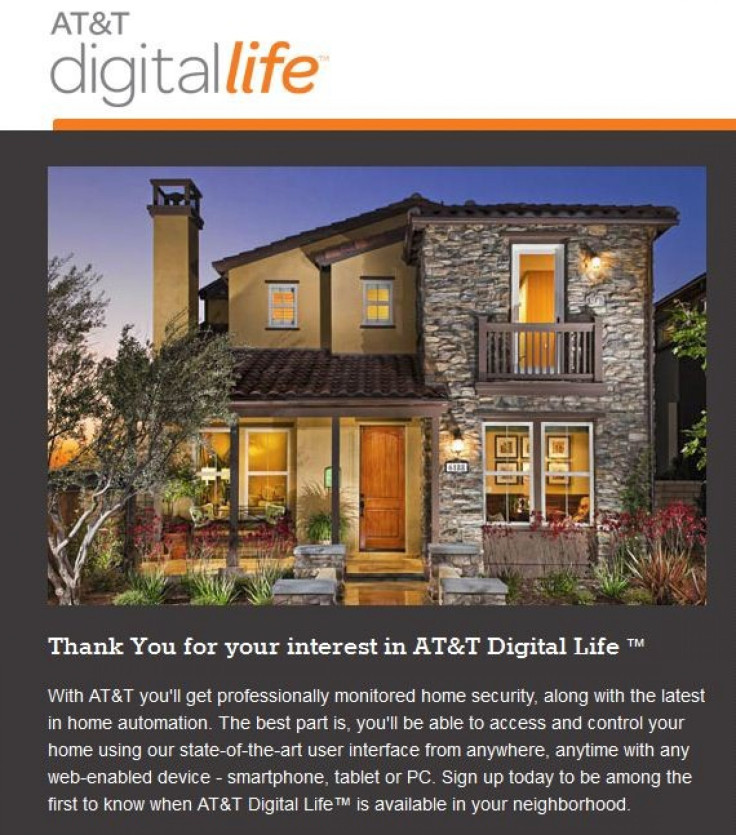 AT&T Goes Beyond Cell Phones, Plans Nationwide Wireless Home Security Services