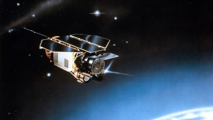 ROSAT satellite re-entry