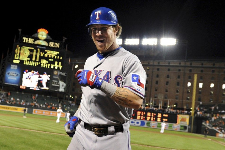Josh Hamilton became the 16th player in MLB history to hit four home runs on Tuesday.