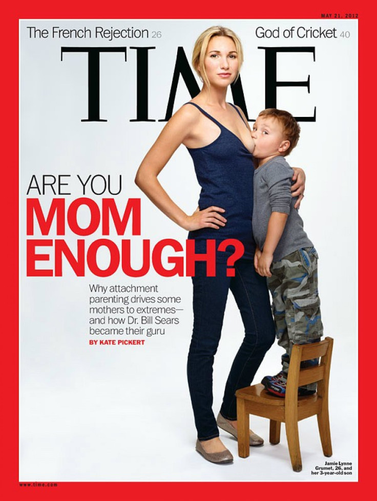 TIME Magazine Breastfeeding Mom