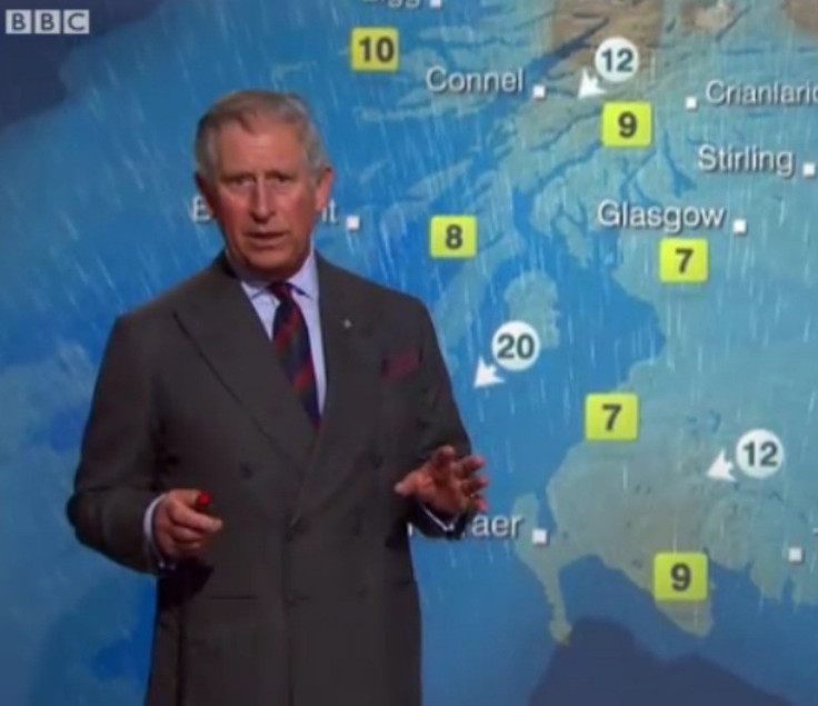 Prince Charles, the Duke of Rothesay and the eldest son of Queen Elizabeth II, decided it would be fun to perform a reading of the lunchtime weather during his tour of BBC Scotland&#039;s headquarters, reading and improvising the weather as photographers&
