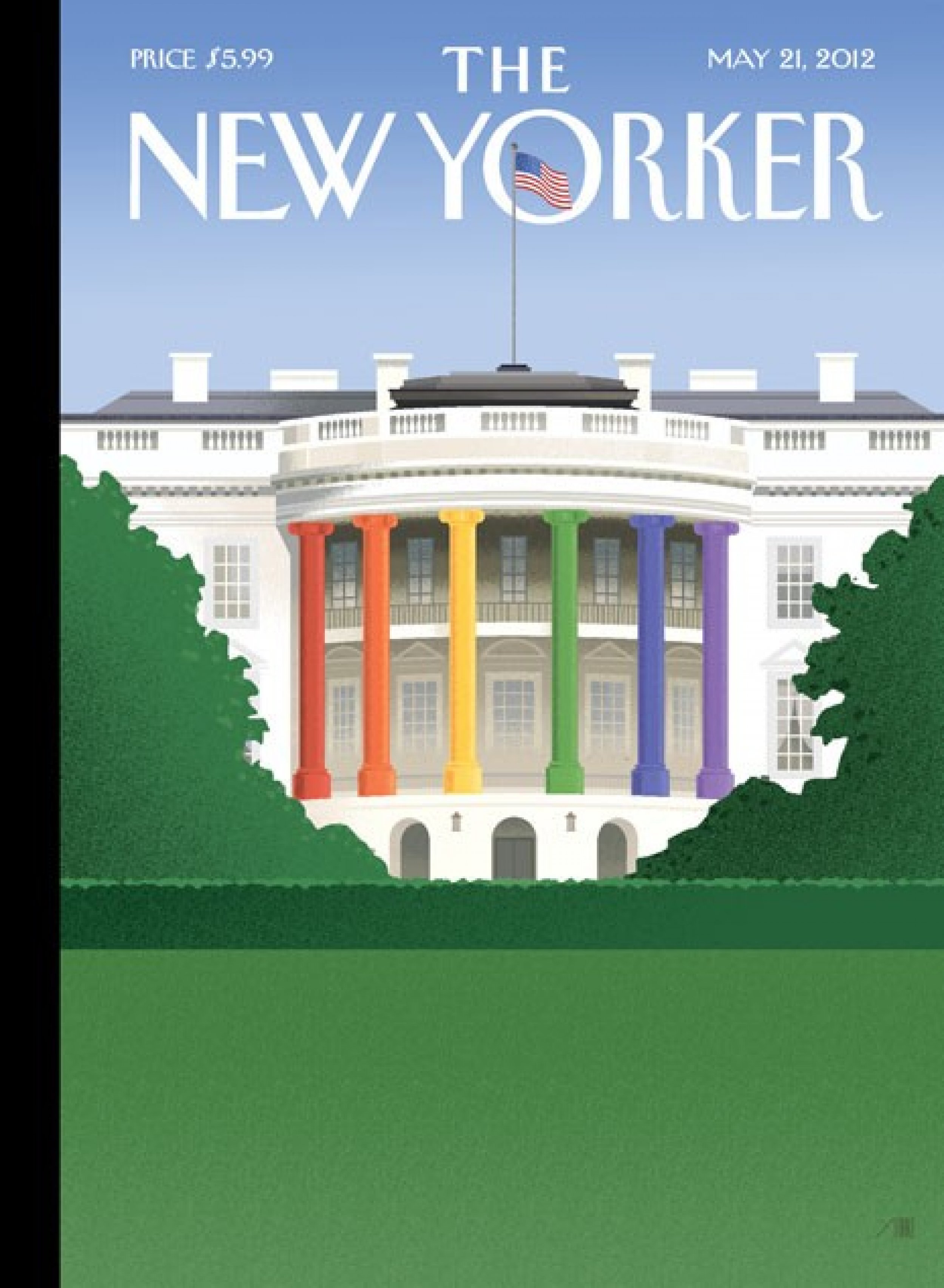 Check Out the New Yorker039s Gay Marriage Cover