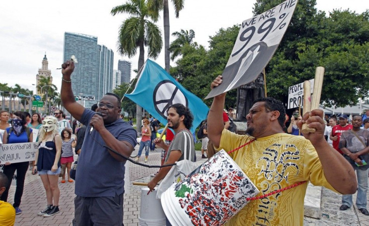 Occupy Miami protestors.