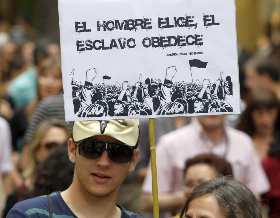 Spains Indignados Mark Anti-Austerity Protest Anniversary PHOTOS 