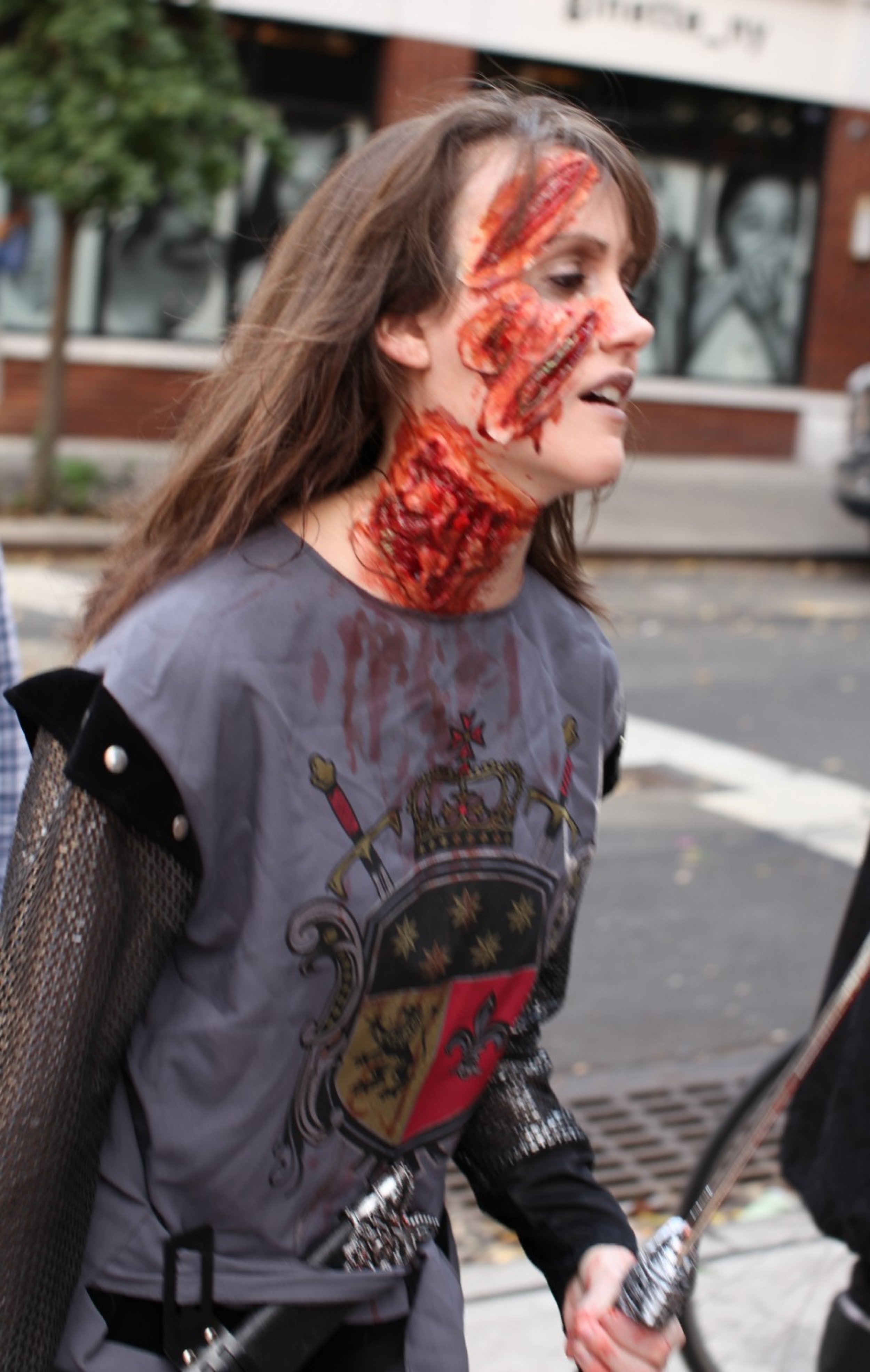 Medieval-themed zombie