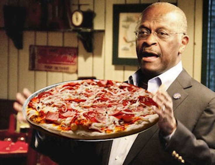 herman cain pizza