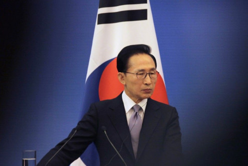 South Korean President Lee Myung-bak