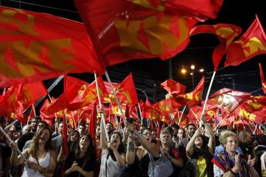Greek Communist Rally