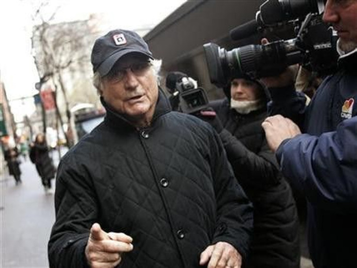 Bernard Madoff walks back to his apartment in New York in this December 17, 2008 file photo.