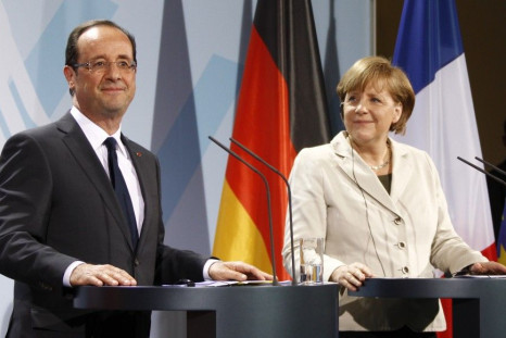Hollande- Merkel Meeting in Berlin