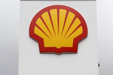 Royal Dutch Shell gas sign
