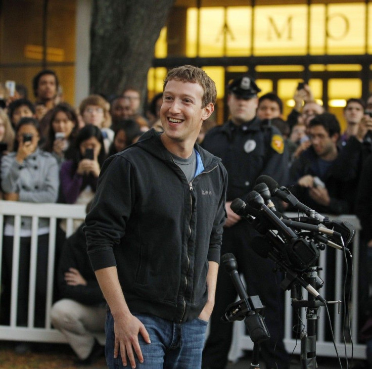 Facebook CEO Mark Zuckerberg