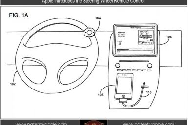 Apple Patents Steering Wheel Remote Control For Safer 'Hands-Free' Driving
