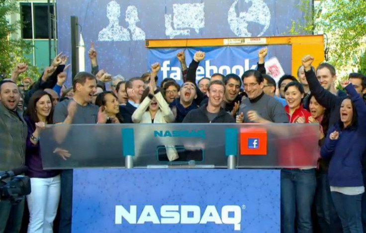 Facebook IPO: Mark Zuckerberg Celebrates With Employees As Nasdaq Begins Trading